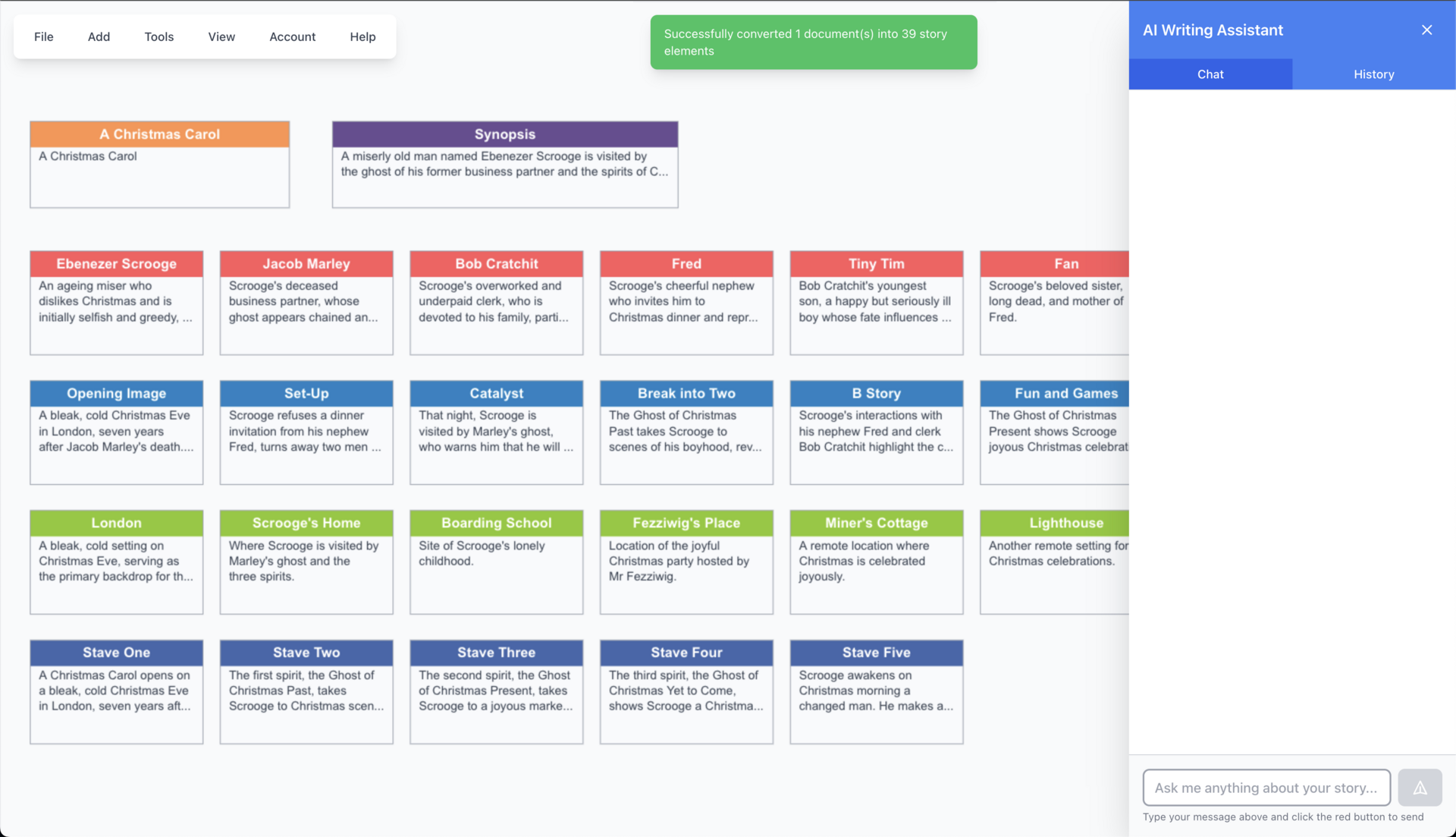 Import conversion success